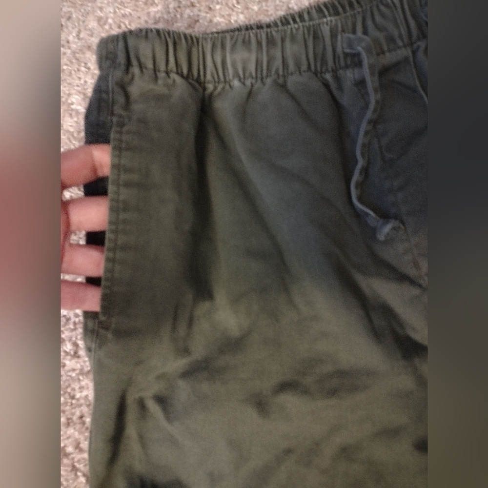 Fashion Bug Olive Green Wide Leg Drawstring Pants 18-20W - Picture 8 of 10